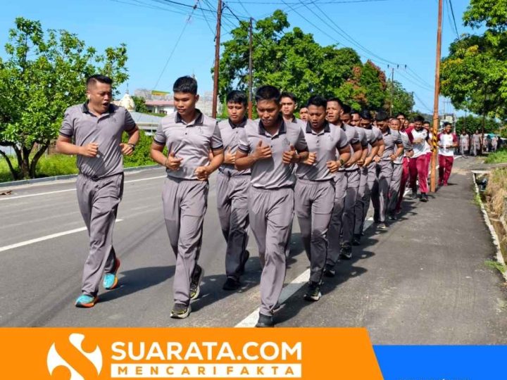 Pererat Kebersamaan, Batalyon B Pelopor Bersama Pas Brimob II Gelar Olahraga Bersama