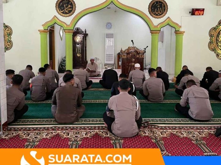 Batalyon B Pelopor Brimob Sulsel Gelar Binrohtal, Perkuat Mental Spiritual Personel