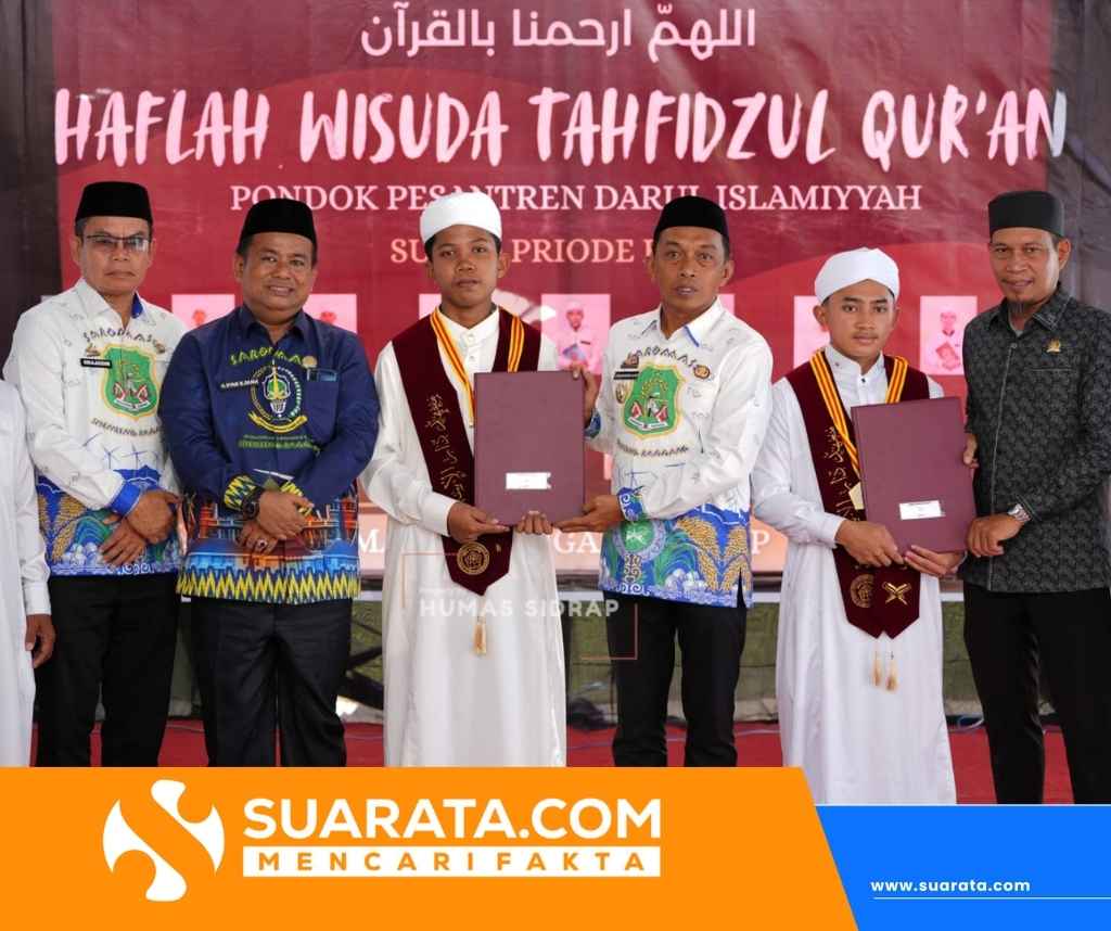 Bupati Sidrap Apresiasi Santri Berprestasi, Targetkan Kabupaten Jadi Pusat Tahfidz Nasional