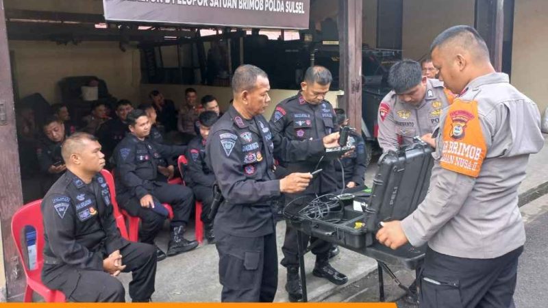 Siaga Bencana, Personel Posko Aman Nusa I dan II Dilatih Gunakan Alat Pendeteksi Runtuhan