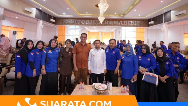 Pemkot Parepare Perkuat Sinergi dengan Buruh, Tasming Hamid Hadiri Silaturahmi KSPSI di Hari Buruh Internasional