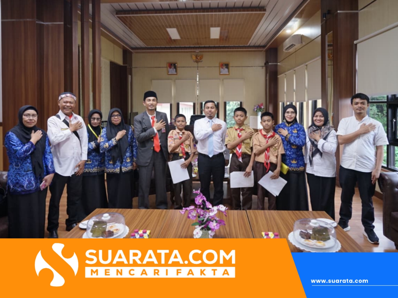 Wali Kota Tasming Hamid Lepas Duta Bahasa Daerah ke Festival Nasional Kemendikdasmen