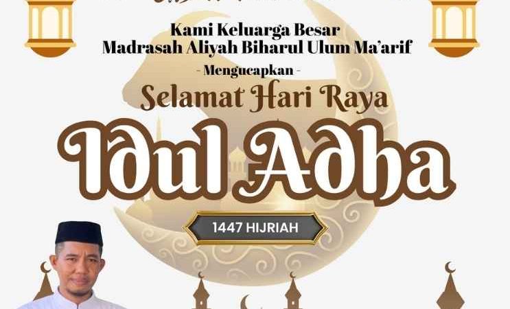 MA Biharul Ulum Ma’arif Suppa Ajak Siswa Tanamkan Nilai Pengorbanan di Idul Adha 1447 H