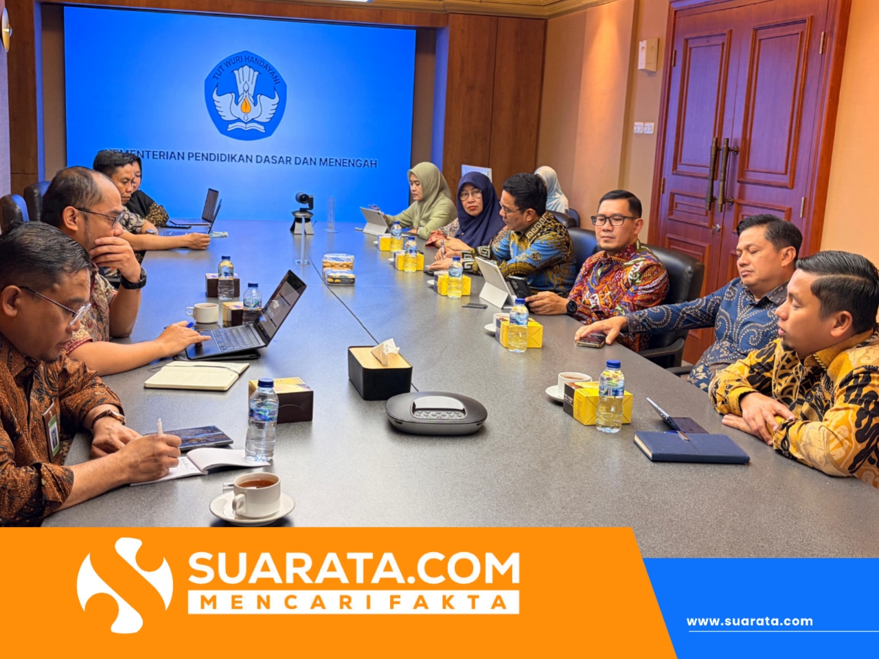 Temui Dirjen PAUD dan Pendidikan Dasar, Wali Kota Parepare Dorong Peningkatan Mutu Pendidikan