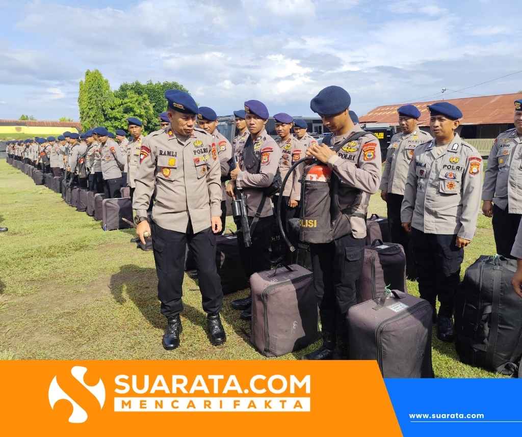 Kompol Dr Ramli Pimpin Apel Kesiapsiagaan May Day 2026, Personel Brimob Disiagakan