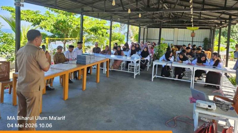 Haru dan Bangga Warnai Penamatan Angkatan ke-10 MA Biharul Ulum Ma’arif Pinrang