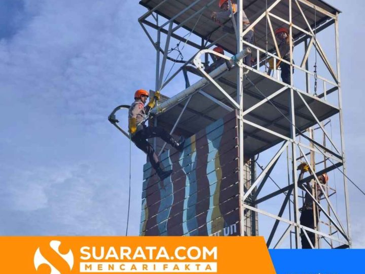 Latihan Repling Digelar, Batalyon B Pelopor Perkuat Kesiapan Tanggap Bencana