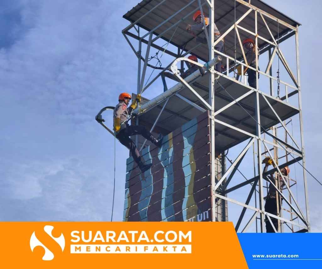Latihan Repling Digelar, Batalyon B Pelopor Perkuat Kesiapan Tanggap Bencana