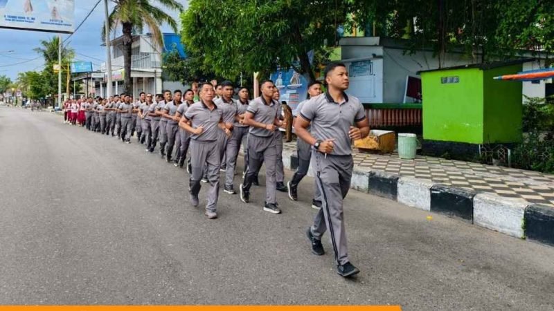 Jaga Kebugaran dan Kekompakan, Batalyon B Pelopor–Pasbrimob II Lari Bersama Keluar Mako