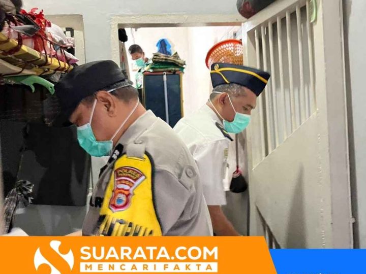 Lapas Parepare Laksanakan Sidak Kamar Hunian, Libatkan TNI dan Polri