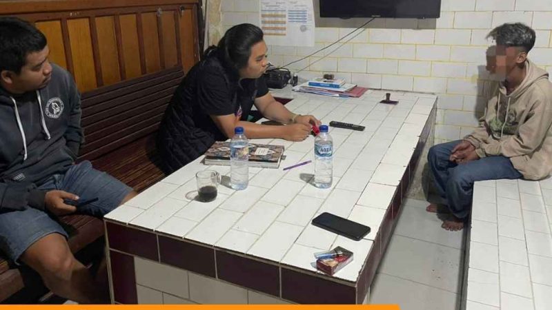 Satreskrim Polres Polman Amankan Pelaku Pencurian Biji Kakao yang Viral di Media Sosial
