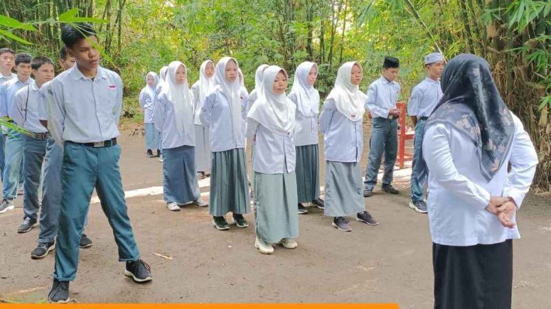 Apel Pagi Jadi Penguat Persiapan SAS di MA Biharul Ulum Ma’arif