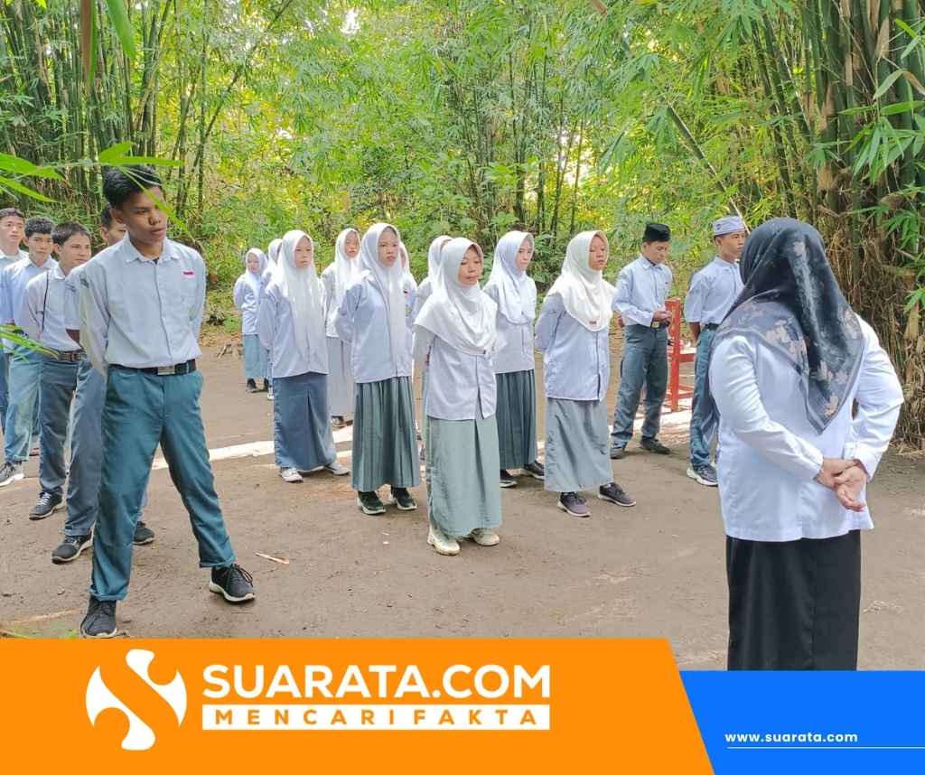 Apel Pagi Jadi Penguat Persiapan SAS di MA Biharul Ulum Ma’arif