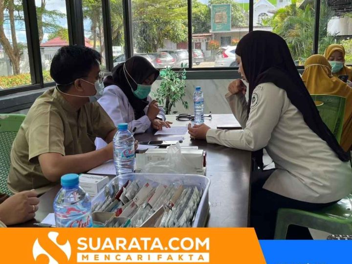 Lapas Parepare Bersama Puskesmas Lompoe Berikan Layanan Cek Kesehatan Gratis