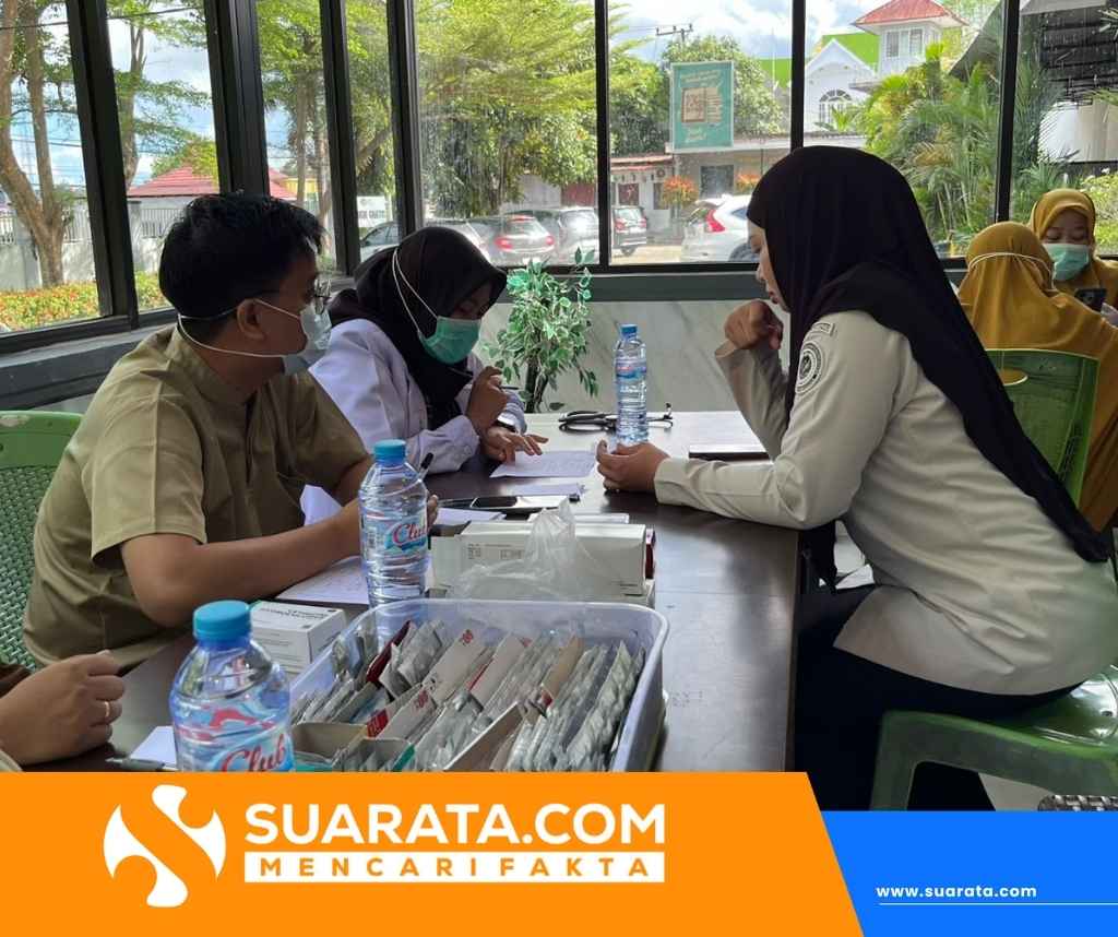Lapas Parepare Bersama Puskesmas Lompoe Berikan Layanan Cek Kesehatan Gratis