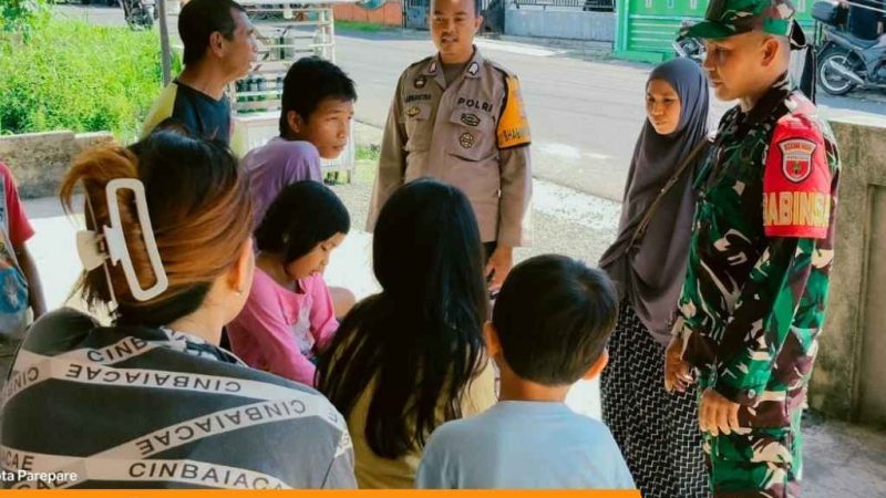 Merespon Panggilan 110, Tiga Pilar Kelurahan Lompoe Berhasil Damaikan Perselisihan Warga di Timurama Parepare