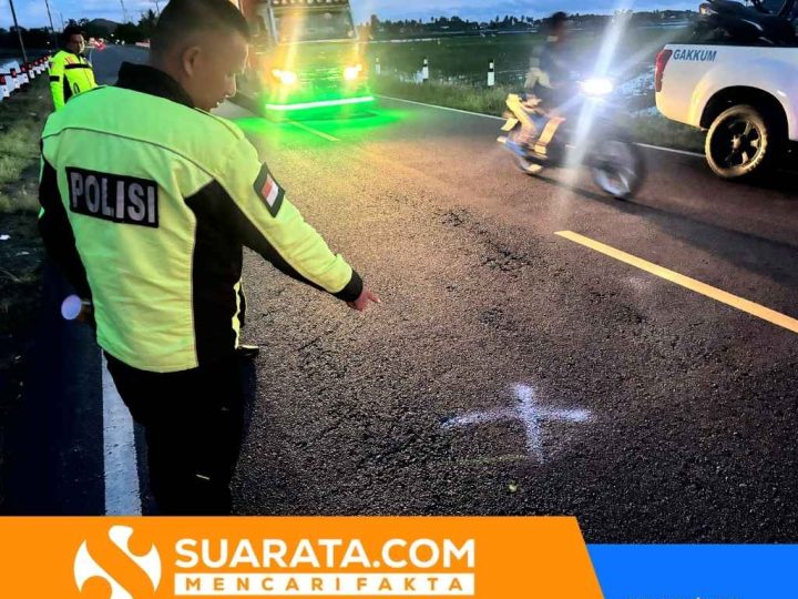 Pengendara Sepeda Gayung Tewas Ditabrak N-Max di Trans Sulawesi Polman