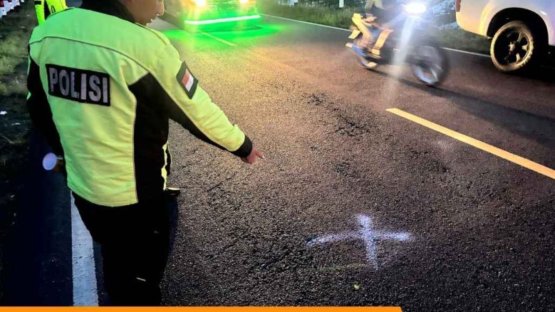 Pengendara Sepeda Gayung Tewas Ditabrak N-Max di Trans Sulawesi Polman
