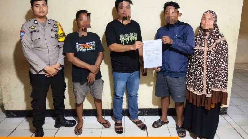 Kesalahpahaman Antar Sepupu di Polewali Mandar Berakhir Damai di Polsek