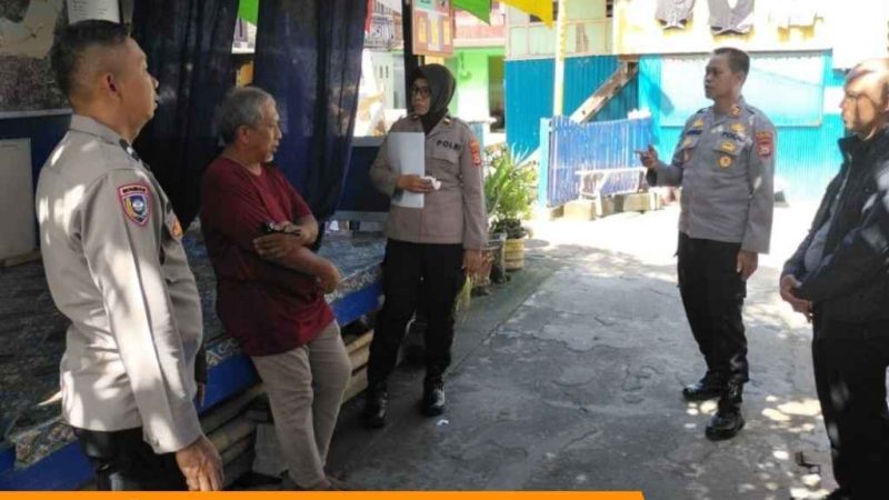 Perkuat Pam Swakarsa, Kasat Binmas Polres Parepare Lakukan Kunjungan Sambang Poskamling