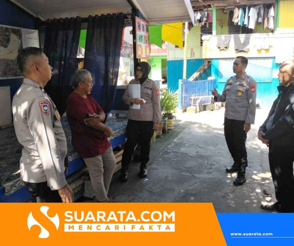 Perkuat Pam Swakarsa, Kasat Binmas Polres Parepare Lakukan Kunjungan Sambang Poskamling