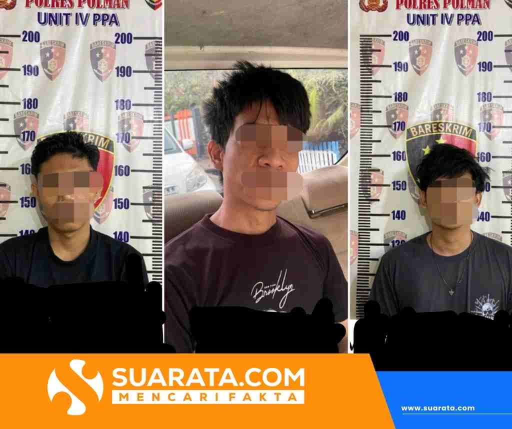 Polisi Polman Ungkap Dugaan Eksploitasi Anak, Tiga Pria Diamankan