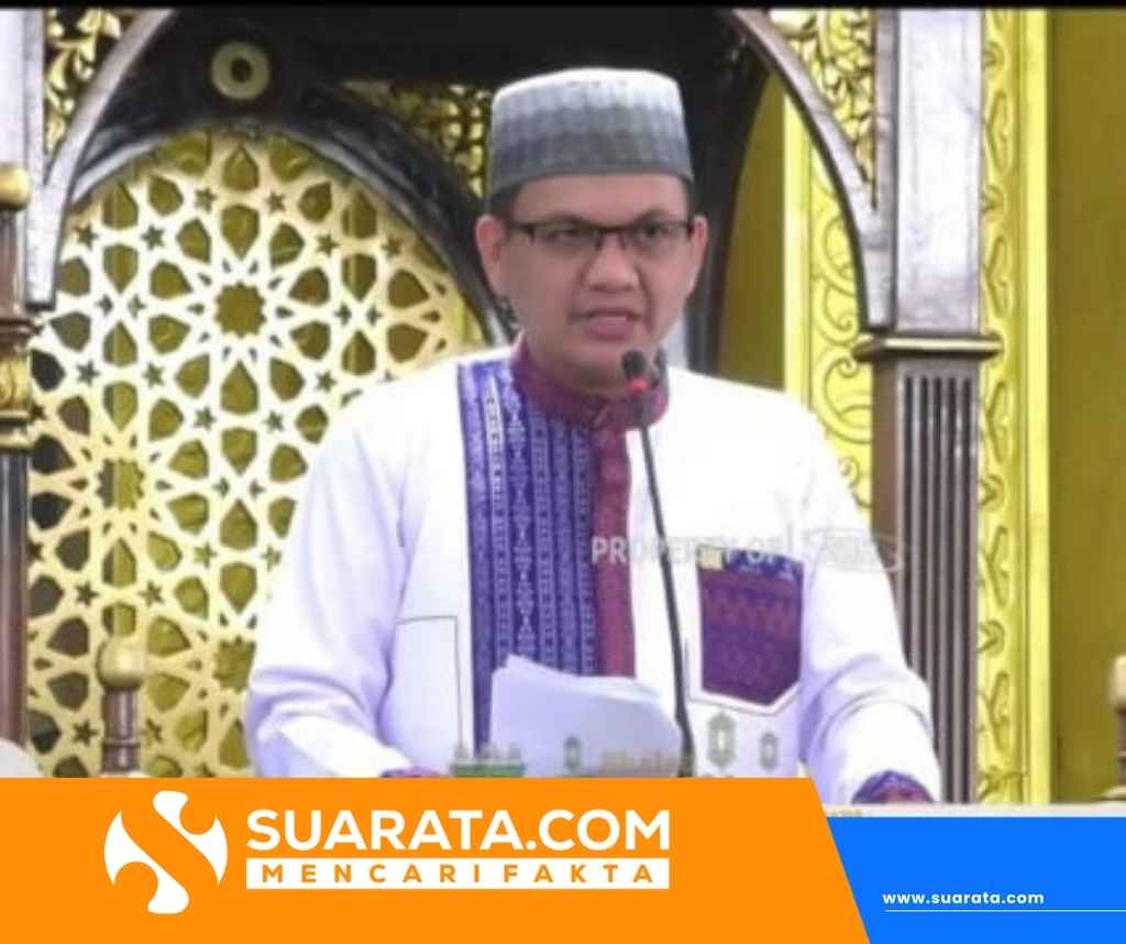 Kakan Kemenag Pinrang Tekankan Spirit Kesalehan Sosial dalam Khutbah Idul Adha