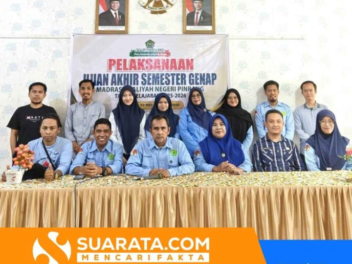 MAN Pinrang Gelar Ujian Akhir Semester Berbasis Digital, Wujudkan Evaluasi Pembelajaran yang Tertib dan Modern
