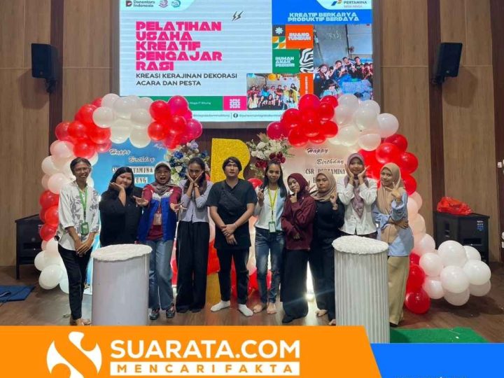 Pertamina Patra Niaga Regional Sulawesi Melalui IT Bitung Dorong Kemandirian Kelompok Binaan Lewat Pelatihan Kreasi Dekorasi Acara