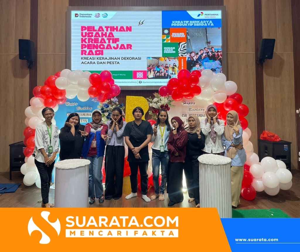 Pertamina Patra Niaga Regional Sulawesi Melalui IT Bitung Dorong Kemandirian Kelompok Binaan Lewat Pelatihan Kreasi Dekorasi Acara