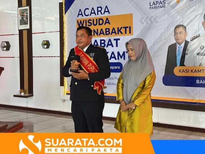 Lapas Parepare Laksakan wisuda Purnabakti sekaligus pelepasan pindah tugas pegawai