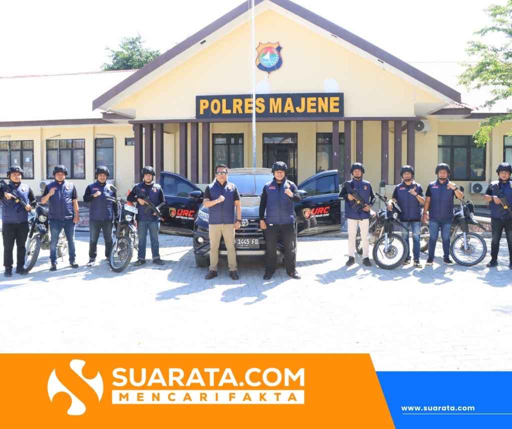 Polres Majene Launching Tim URC, Perkuat Respons Cepat Tangani Kejahatan Jalanan