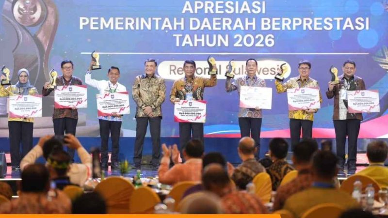 Terbaik I Penanggulangan Kemiskinan dan Stunting, Sidrap Raih Insentif Fiskal Rp3 Miliar