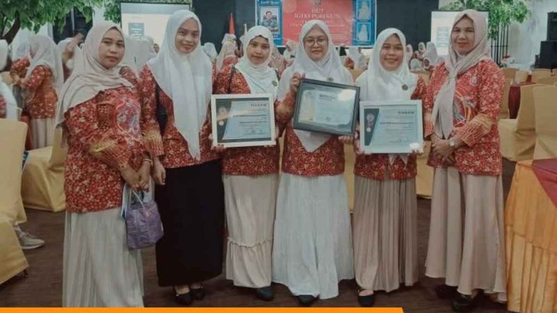 HUT ke-76 IGTKI-PGRI, IGTKI Luwu Utara Sabet Dua Penghargaan Tingkat Provinsi Sulsel