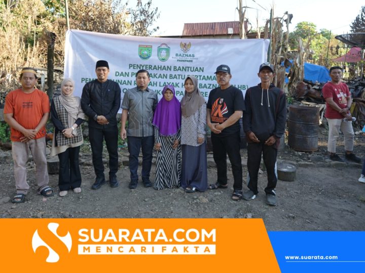 Wali Kota Parepare Apresiasi Program Rumah Layak Huni BAZNAS untuk Masyarakat Kurang Mampu