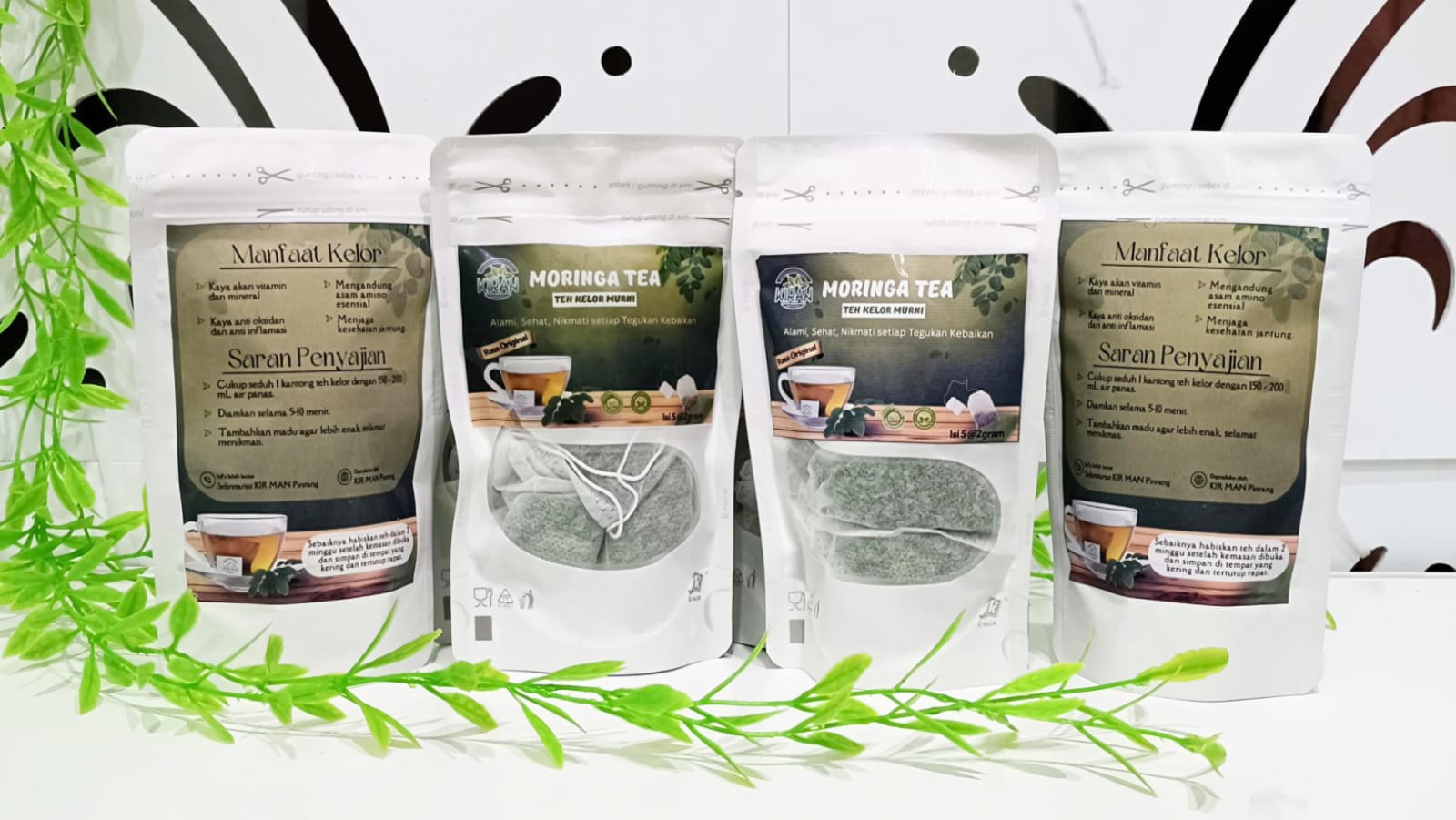 Gemparkan TPN XII, MAN Pinrang Hadirkan KIRAN Moringa Tea, Inovasi Teh Kelor Kaya Manfaat