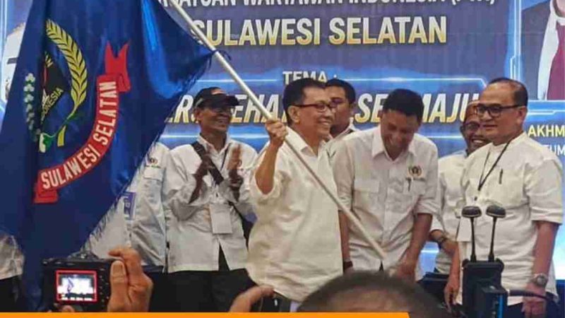 Suwardi Thahir Terpilih Aklamasi Pimpin PWI Sulsel, PWI Parepare Harapkan Kolaborasi Semakin Kuat