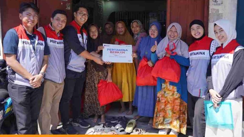 Pertamina Patra Niaga Regional Sulawesi Berbagi Kebahagiaan Iduladha Melalui Program Pertamina Berkah