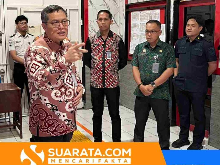 Kepala Biro BMN Kementerian Imigrasi dan Pemasyarakatan Tinjau Fasilitas Lapas Parepare