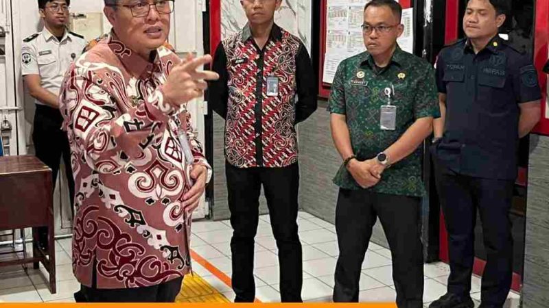 Kepala Biro BMN Kementerian Imigrasi dan Pemasyarakatan Tinjau Fasilitas Lapas Parepare