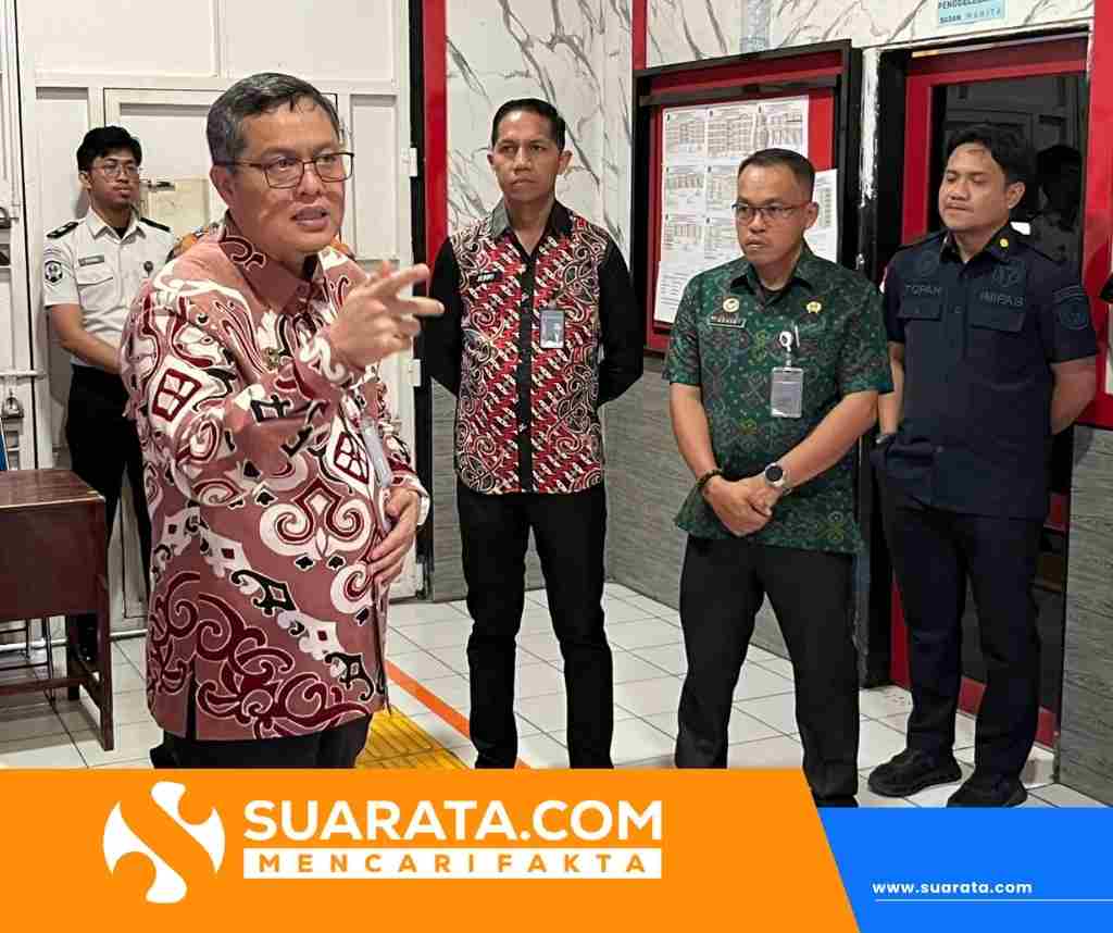 Kepala Biro BMN Kementerian Imigrasi dan Pemasyarakatan Tinjau Fasilitas Lapas Parepare