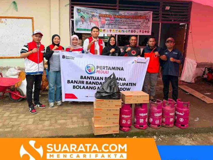 Pertamina Patra Niaga Regional Sulawesi Melalui IT Bitung Salurkan Bantuan Penanganan Banjir Bandang di Kabupaten Bolaang Mongondow