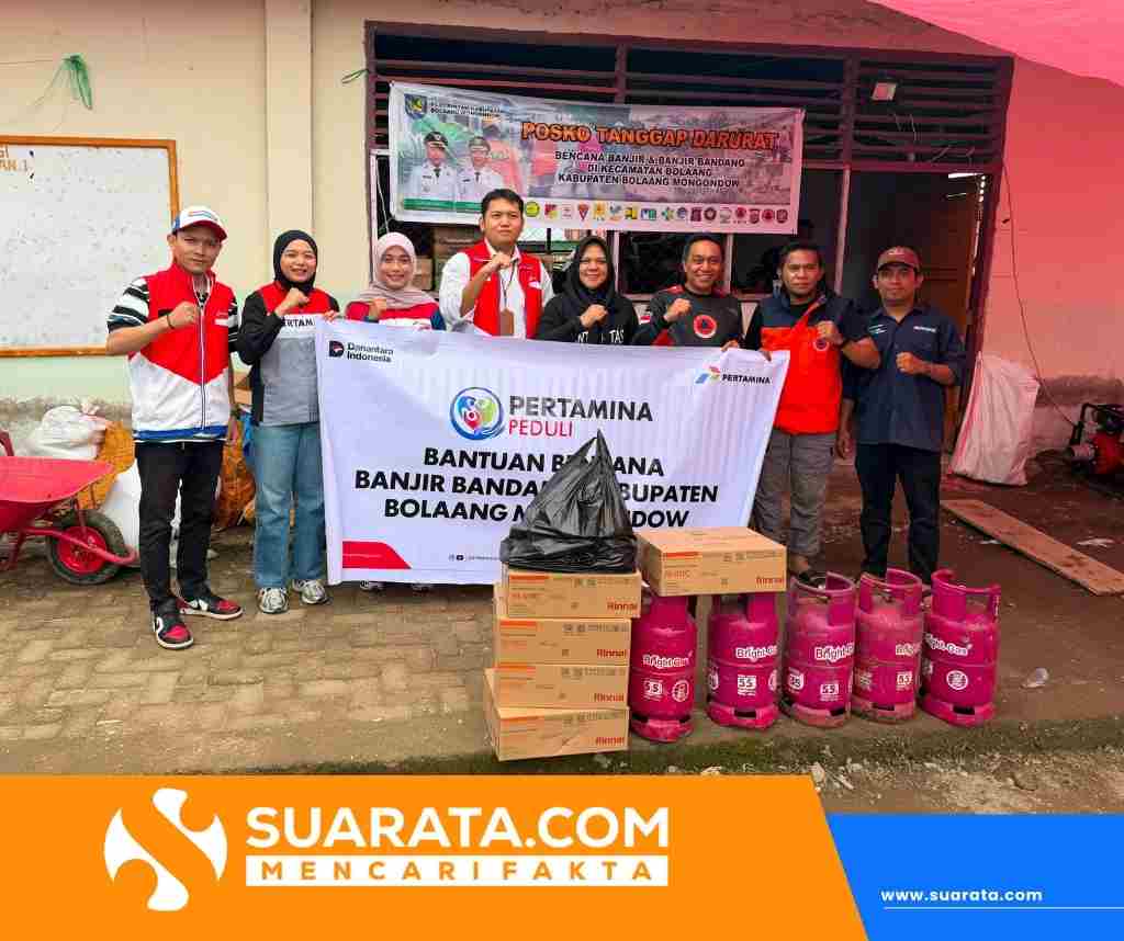 Pertamina Patra Niaga Regional Sulawesi Melalui IT Bitung Salurkan Bantuan Penanganan Banjir Bandang di Kabupaten Bolaang Mongondow
