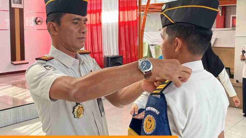 Kalapas Parepare Pimpin Apel Pagi dan Penyematan Kenaikan Pangkat Pilihan Ka KPLP