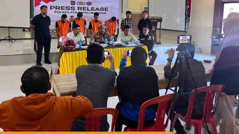 Polres Polman Bongkar Kasus Eksploitasi Anak, Empat Orang Ditetapkan Tersangka