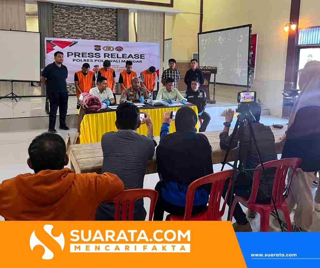 Polres Polman Bongkar Kasus Eksploitasi Anak, Empat Orang Ditetapkan Tersangka