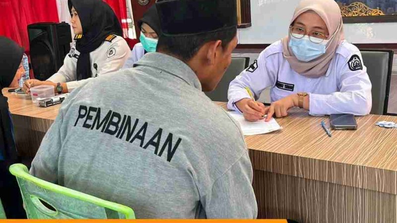 Lapas Parepare Bersama Puskesmas Lompoe Laksanakan Mobile VCT HIV/AIDS bagi 237 Warga Binaan