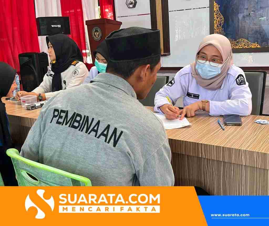 Lapas Parepare Bersama Puskesmas Lompoe Laksanakan Mobile VCT HIV/AIDS bagi 237 Warga Binaan