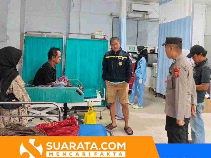Terseret Arus Sungai Lantora, Warga Polewali Selamat Berkat Kesigapan Warga
