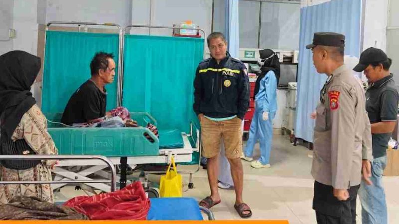 Terseret Arus Sungai Lantora, Warga Polewali Selamat Berkat Kesigapan Warga